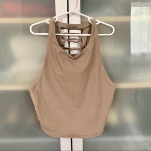 *** ALO YOGA Movement Bra in Gravel size small ***